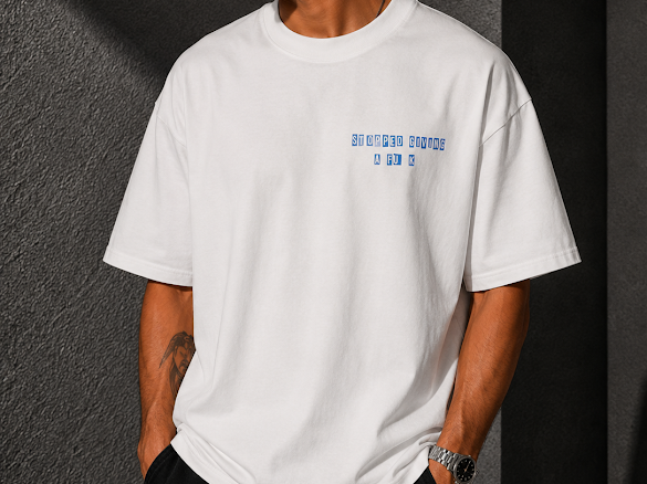 Akarma Stopped Giving a Fck Oversized Tee