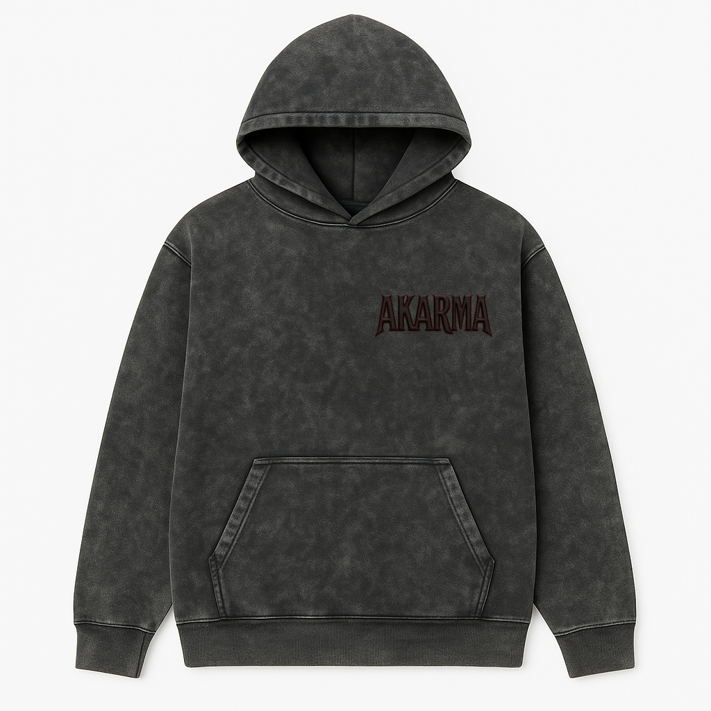 Akarma Sins and Smoke Hoodie