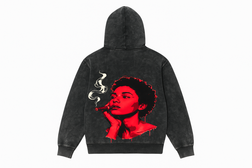 Akarma Sins and Smoke Hoodie