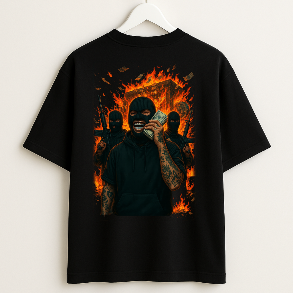 Akarma Money On My Mind Oversized Tee