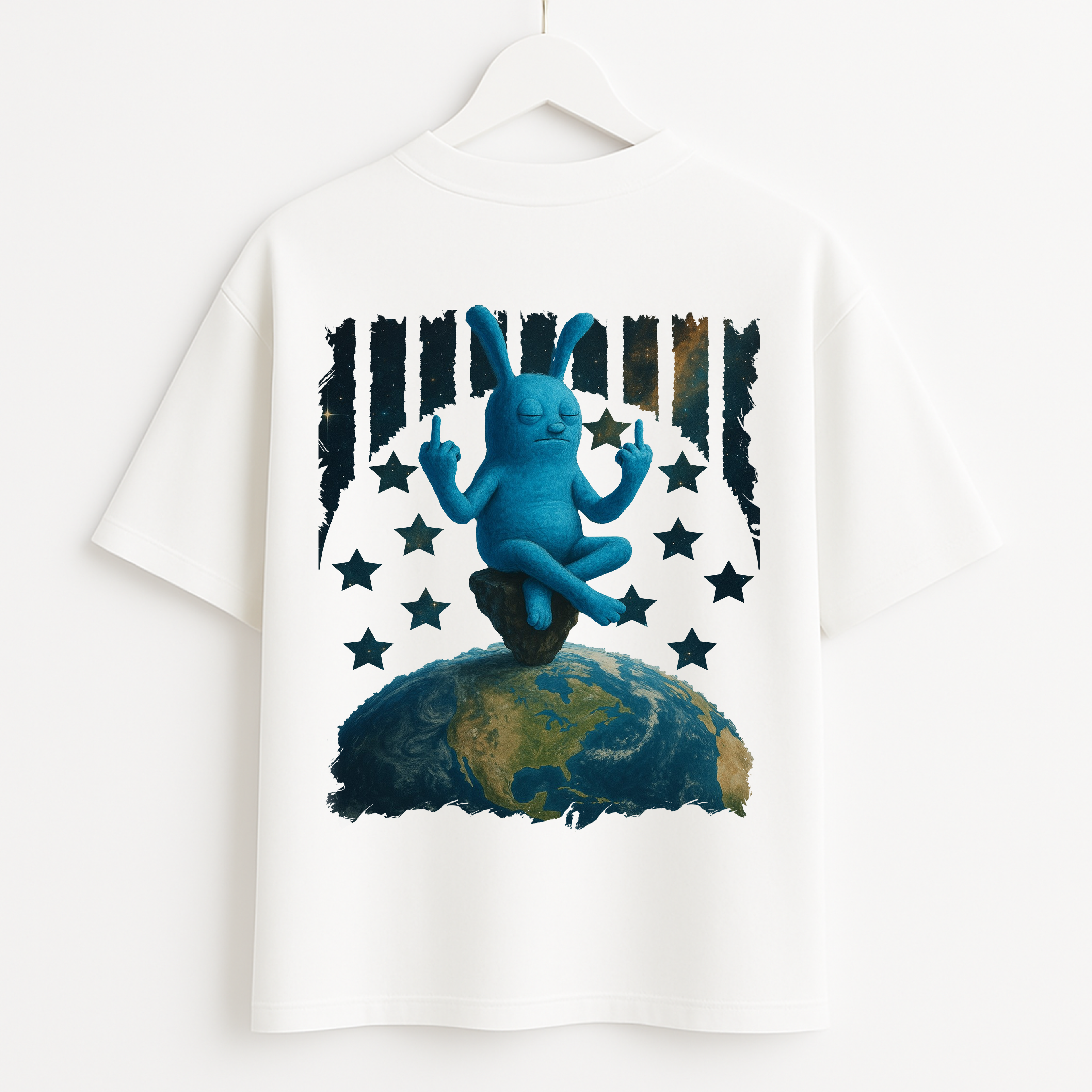 Akarma Stopped Giving a Fck Oversized Tee